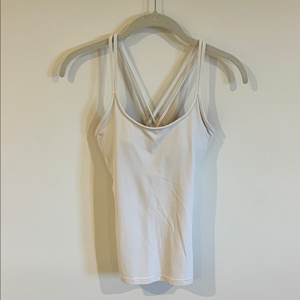 lululemon athletica White Tank Top